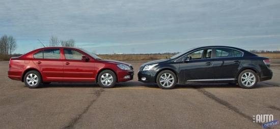 Škoda Oktavia - Toyota Avensis