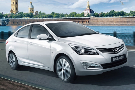 2.vieta -  Hyundai Solaris – 53 702 eksemplāri.