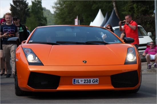 Lamborghini Gallardo drīkst ierasties Wörthersee pasākumā tāpat kā visi citi Volkswagen zīmoli