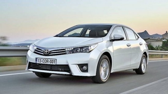 2.vieta Toyota Corolla - nedaudz vairāk par 1 miljonu eksemplāru