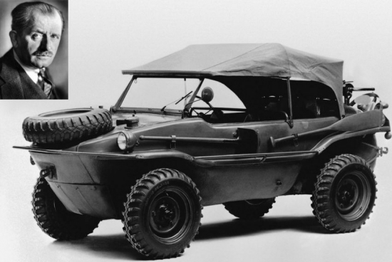 VW Type 166 un Ferdinands Porše