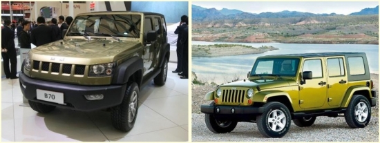 BAIC B70 – Jeep Wrangler