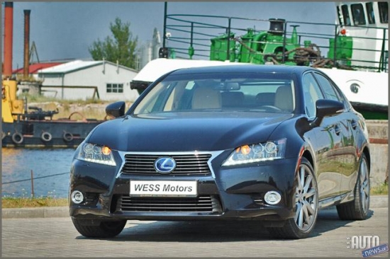 „Lexus GS 300h” degustācija