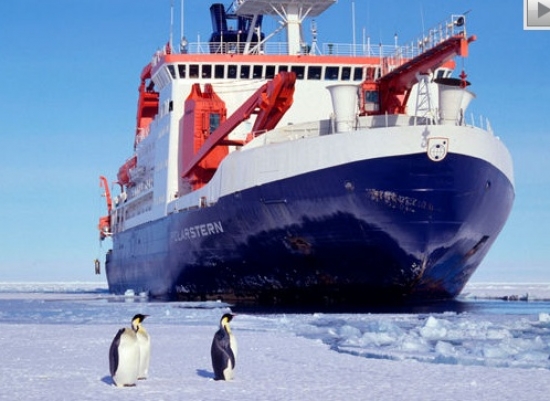 -ledlauzis Polarstern. Šis milzenis tiek izmantots polāro apgabalu un jūru pētniecībai. Ar modernām tehnoloģijām apgādātās peldošās laboratorijas degvielas krājumu nodrošināšanai vajadzīgi 3 806 000 litri MDO, kas izmaksā 2 miljonus 233 430,08 eiro.