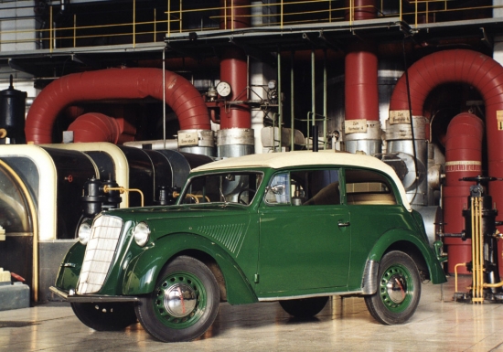 Opel Olympia kabriolets- sedans, 1935.gads