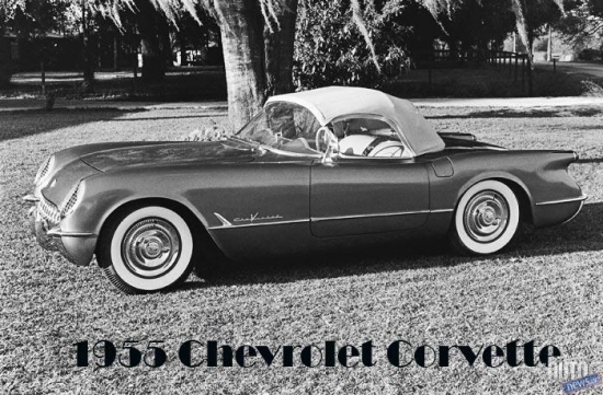 1955 Chevrolet Corvette.