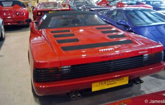 Ferrari Pininfarina Testarossa Spyder (1994) – „nullīte.”