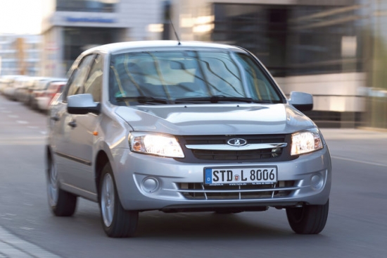 1.vieta -  Lada Granta – 63 573 eksemplāri.
