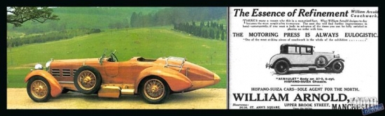 Hispano Suiza H6C Tulipwood 1924.