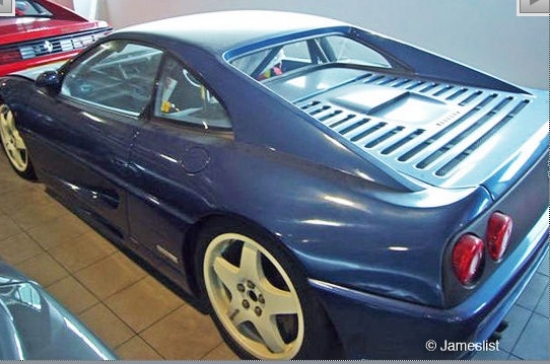 Ferrari 355 Challenge – izlaists 108 eksemplāru sērijā, cena – pēc vienošanās.