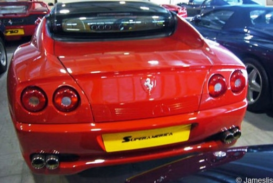 Ferrari 575 Superamerica (2007) – gluži tas pats.