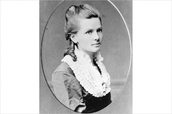 Viena no Bertas Bencas (1849-1944) jaunības bildēm