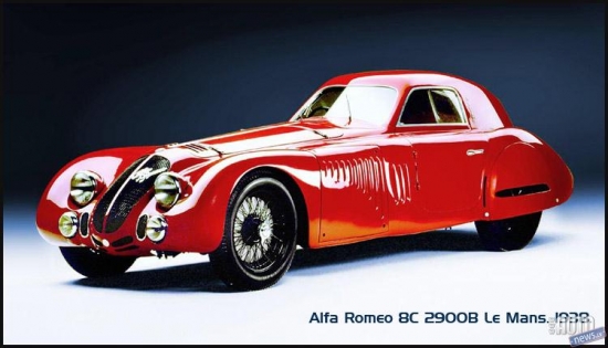 Alfa Romeo 8C 2900B Le Mans. 1938.