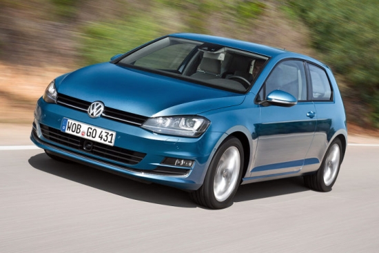1.vieta (1): VW Golf, Golf Plus un Jetta - 240.702 reģistrācijas, mīnus 7 procenti