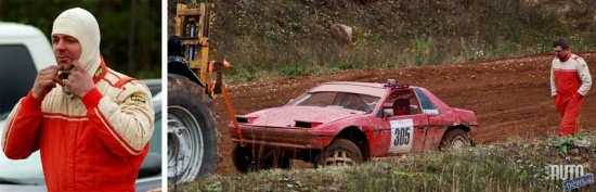 Māris RUSMANIS ar "Pontiac Fiero" čempionātā palika ceturtais.