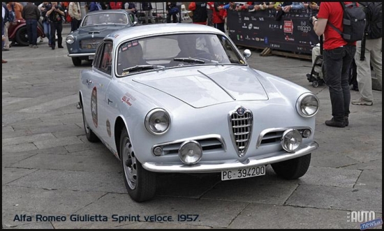 Alfa Romeo Giulietta Sprint veloce. 1957. 