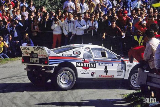 Lancia 037. Bettega TDC. 1985