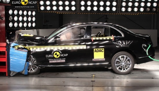 Mercedes-Benz C-klase EuroNCAP testos
