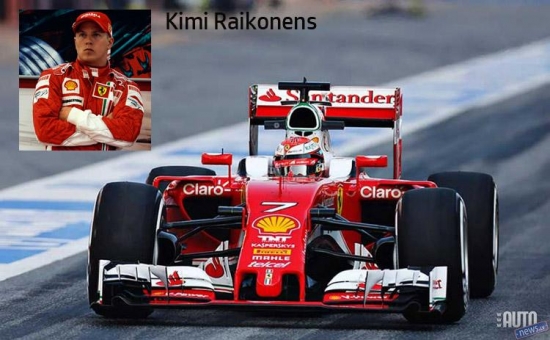 Kimi Raikonens izvēlējies „laimīgo” #7Kimi Raikonens izvēlējies „laimīgo” #7