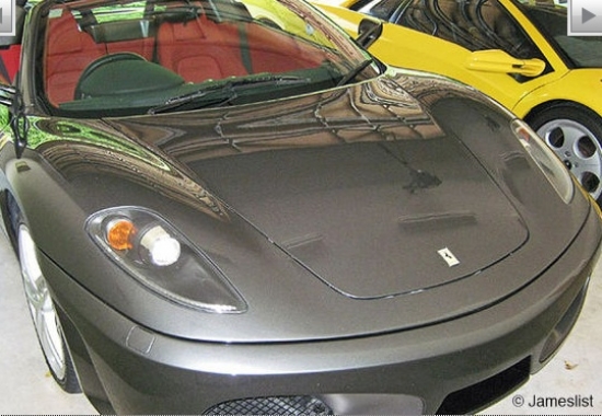 Ferrari F430 Spyder F1 (2006) – viens no retajiem spēkratiem ar „lielu” nobraukumu – 4600 km.