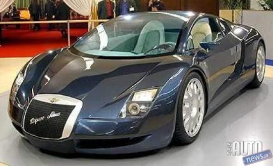2000.gada Ženēvas autosalons. Hispano SuizaHS 21 GTS