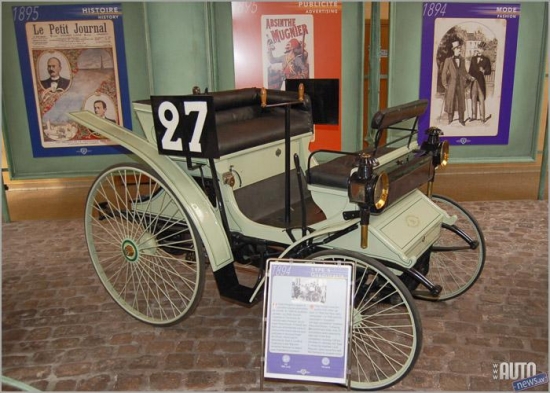 Peugeot Type 5 . 1894-1896 2.Zs.  Foto. Agnis Krauja "Autoinfo ". 