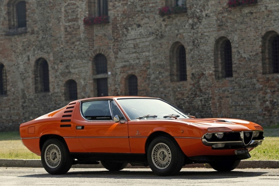 1972.gada Alfa Romeo Montreal restaurējuši speciālisti no itāļu kompānijas Kappa. Iespējamā cena – 35 000 – 45 000.
