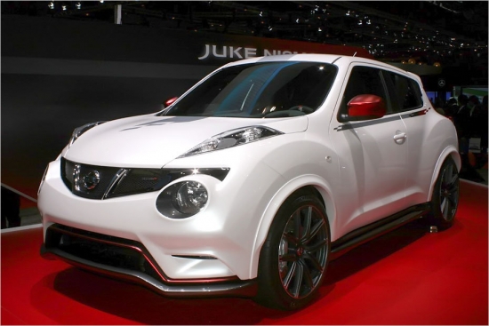 Nissan rūpnīcas tūninga kompānija Nismo ietērpusi krosoveru Juke sportiskākā veidolā, kas norāda uz iespējamiem šī uzņēmuma Performance modeļiem. Pārveidots ne vien izskats, bet arī motors – standarta 1,6 l 117 ZS dzinēja vietā te darbojas krietni agresīvāks 190 ZS turbo agregāts.